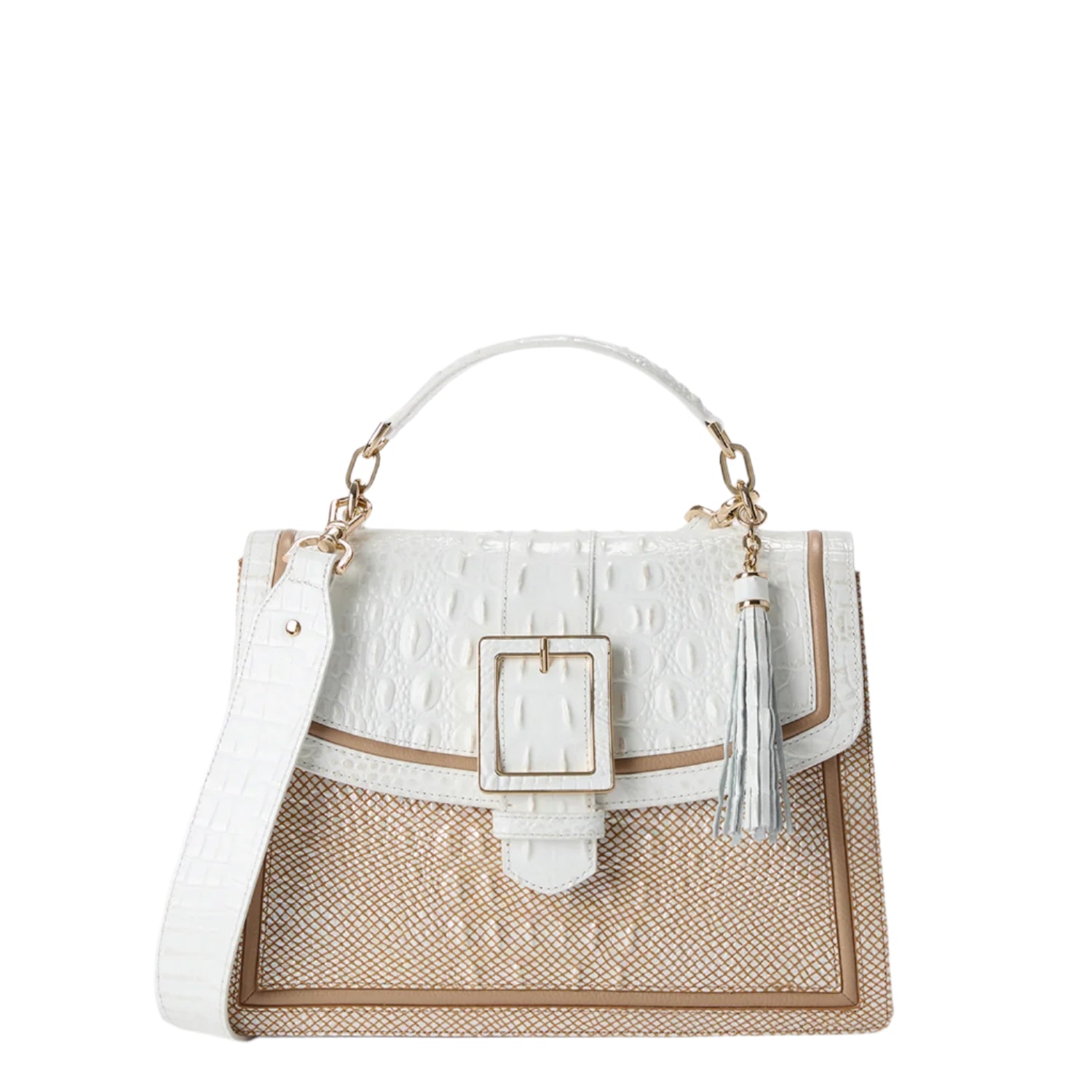 BRAHMIN Hallie Satchel Handbag