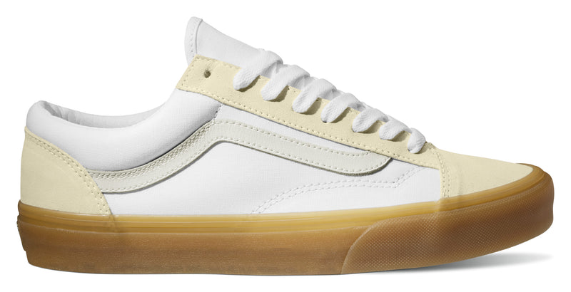 VANS★STYLE 36 GUM WHITE★兼用 Skate Old Skool 36+ Gum Shoe in White | Vans