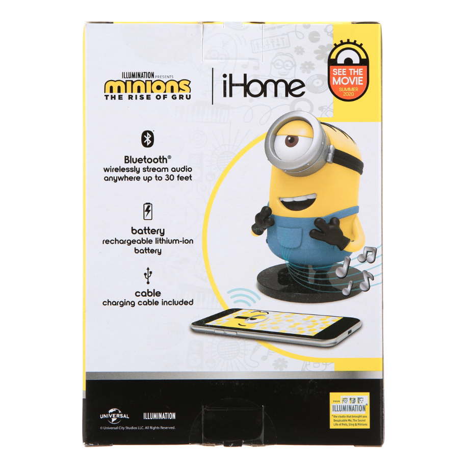 KIDdesigns Minions Bluetooth Speaker