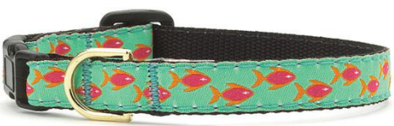 Up Country Tropical Fish Cat Collar