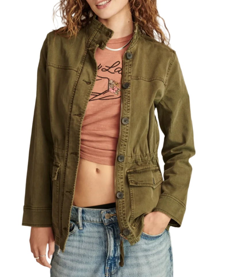Lucky Brand Womens Utility Jacket