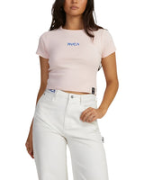 RVCA Womens Paradise Baby Short Sleeve T-Shirt