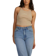 RVCA Womens Haru Slide Crop Tank Top