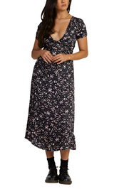 RVCA Womens Heaven Sent Midi Dress