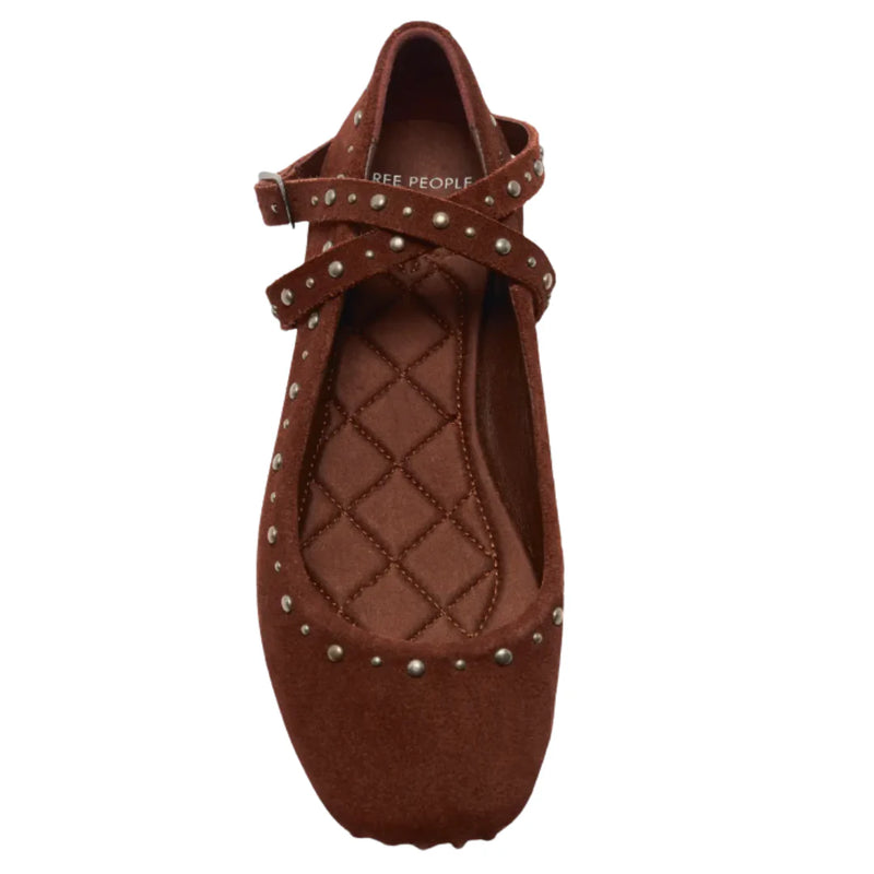 Free People Womens Grace Gems Ballet Flats