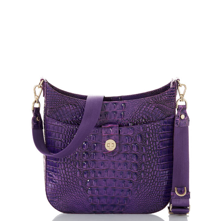 BRAHMIN Moonlit Collection Leah Crossbod offers