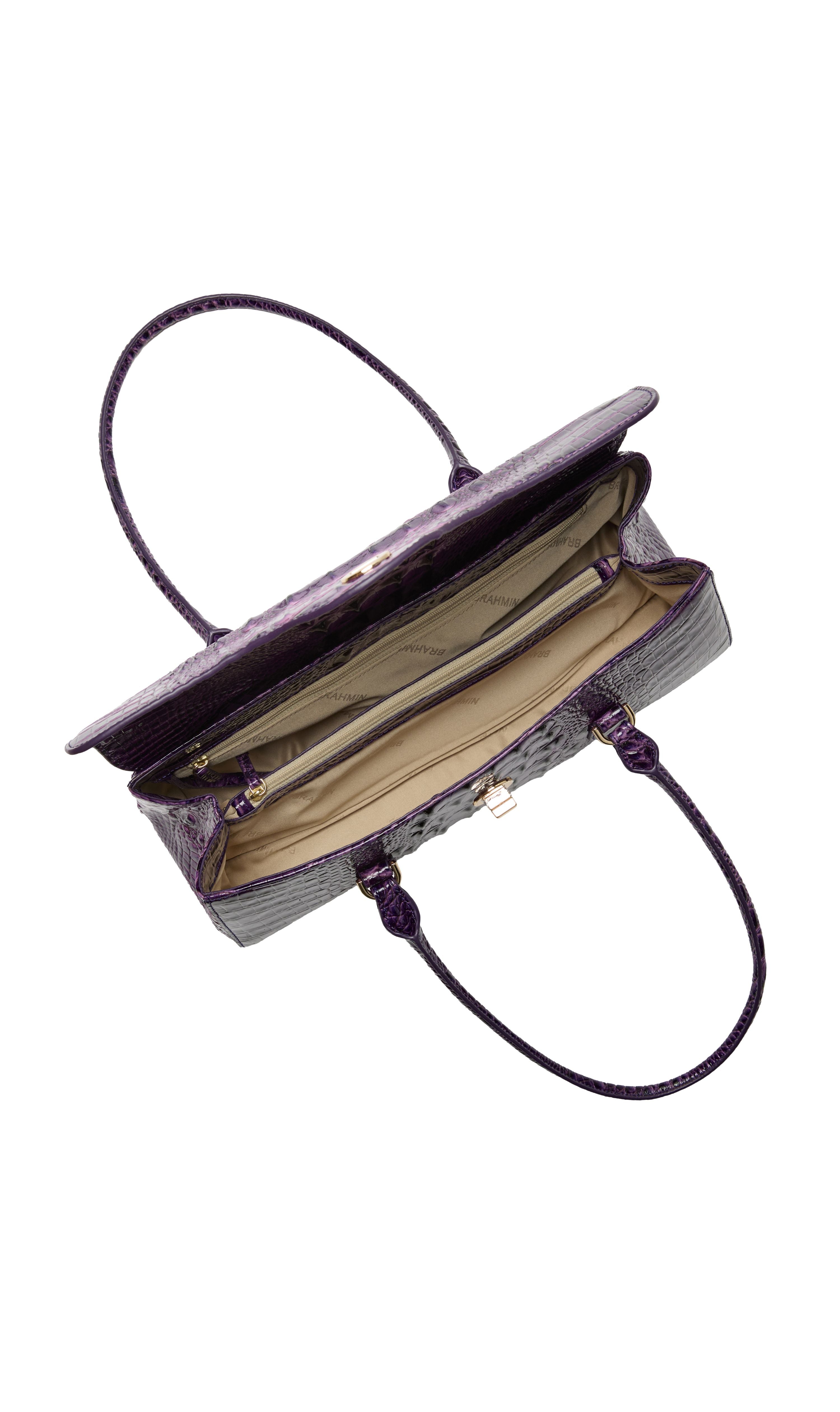 BRAHMIN Dayan Satchel Handbag