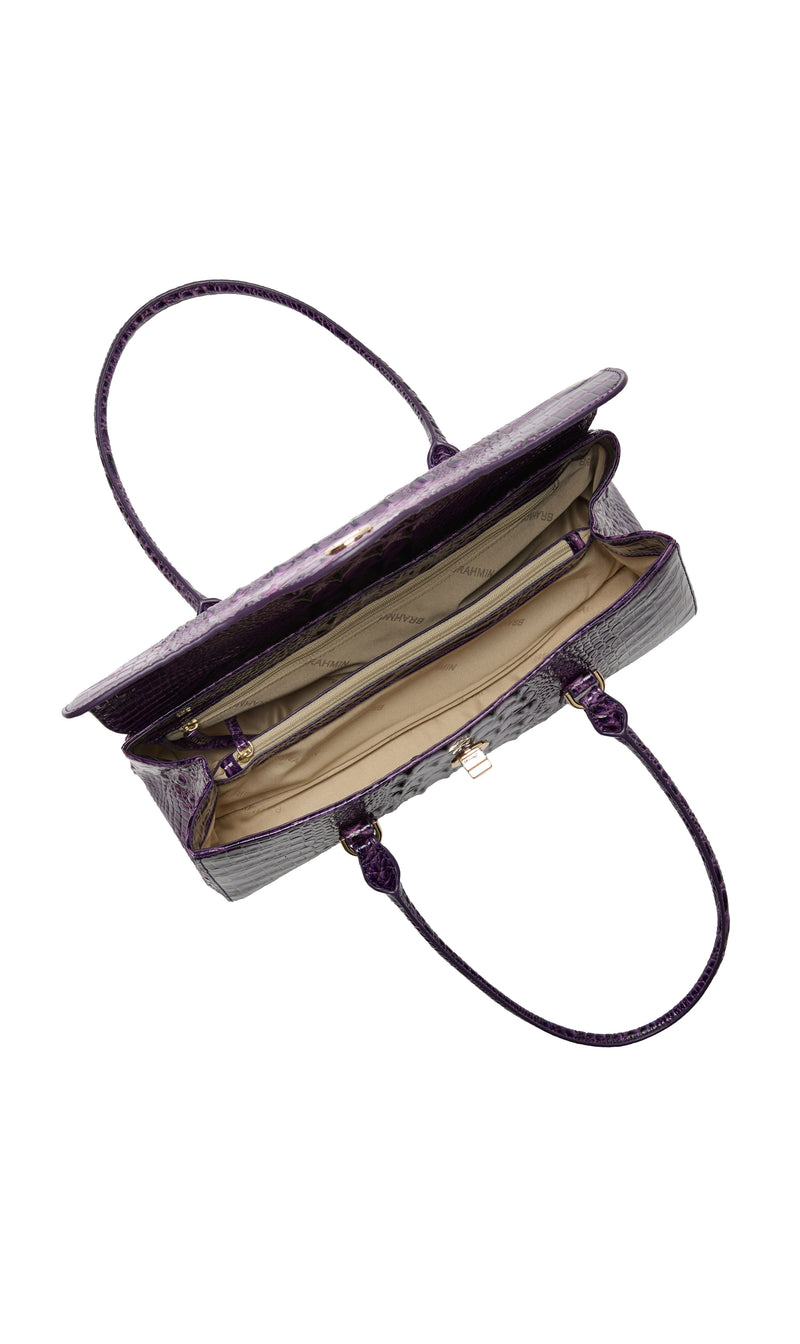 BRAHMIN Dayan Satchel Handbag