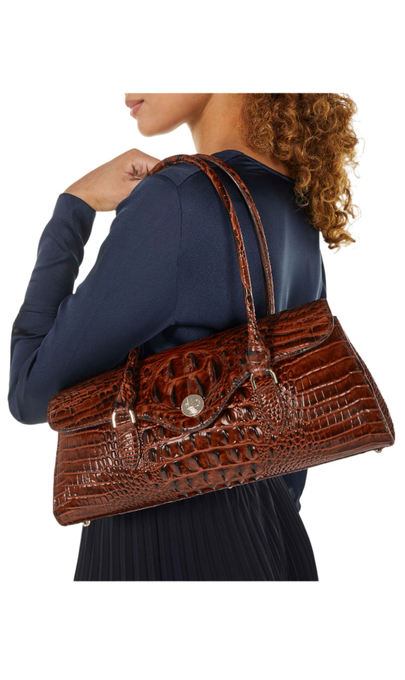BRAHMIN Dayan Satchel Handbag