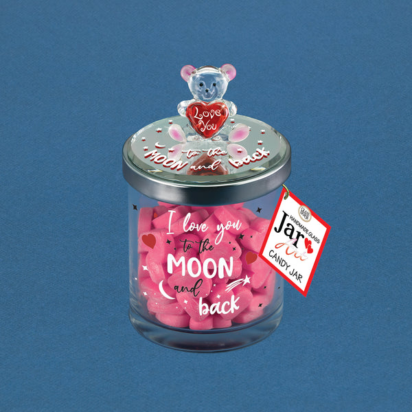 Glass Baron Bear "Moon and Back"