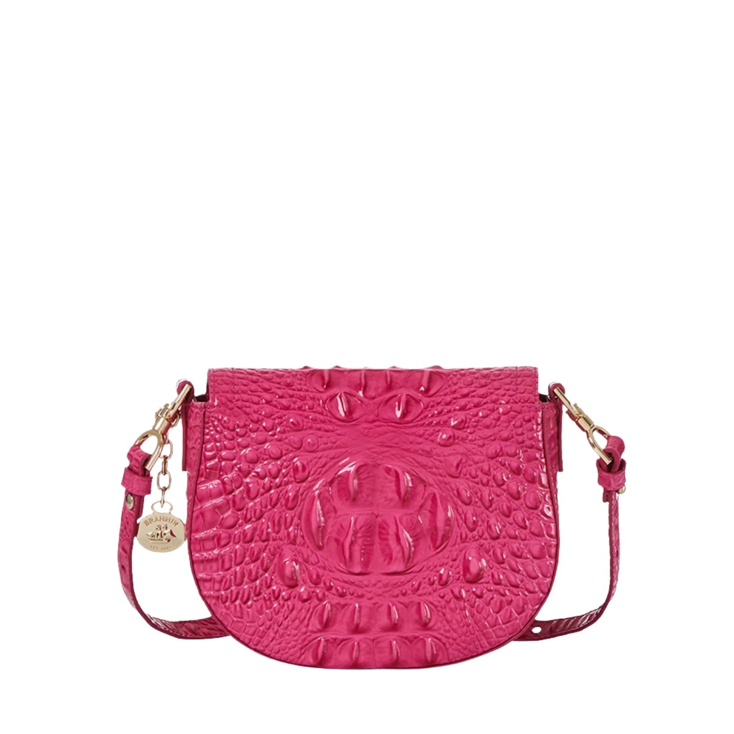 Pink brahmin crossbody sale