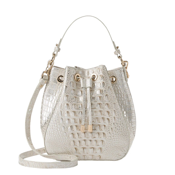 BRAHMIN Melinda Bucket Handbag