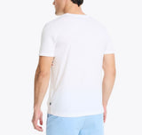 Nautica Mens Sustainably Crafted Wave Graphic Short Sleeve T-Shirt