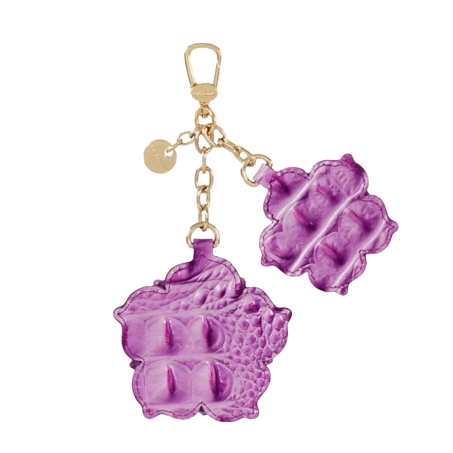 BRAHMIN Flower Duo Charm Tassel Keychain – ShopCGX