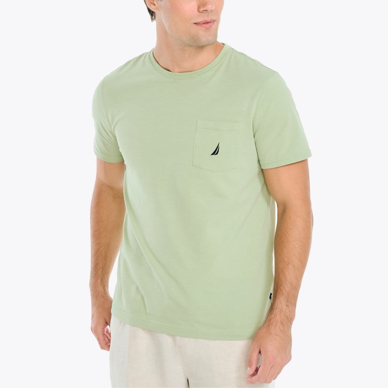 Nautica Mens Short Sleeve Pocket T-Shirt