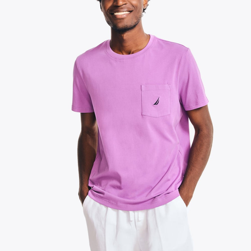 Nautica Mens Short Sleeve Pocket T-Shirt