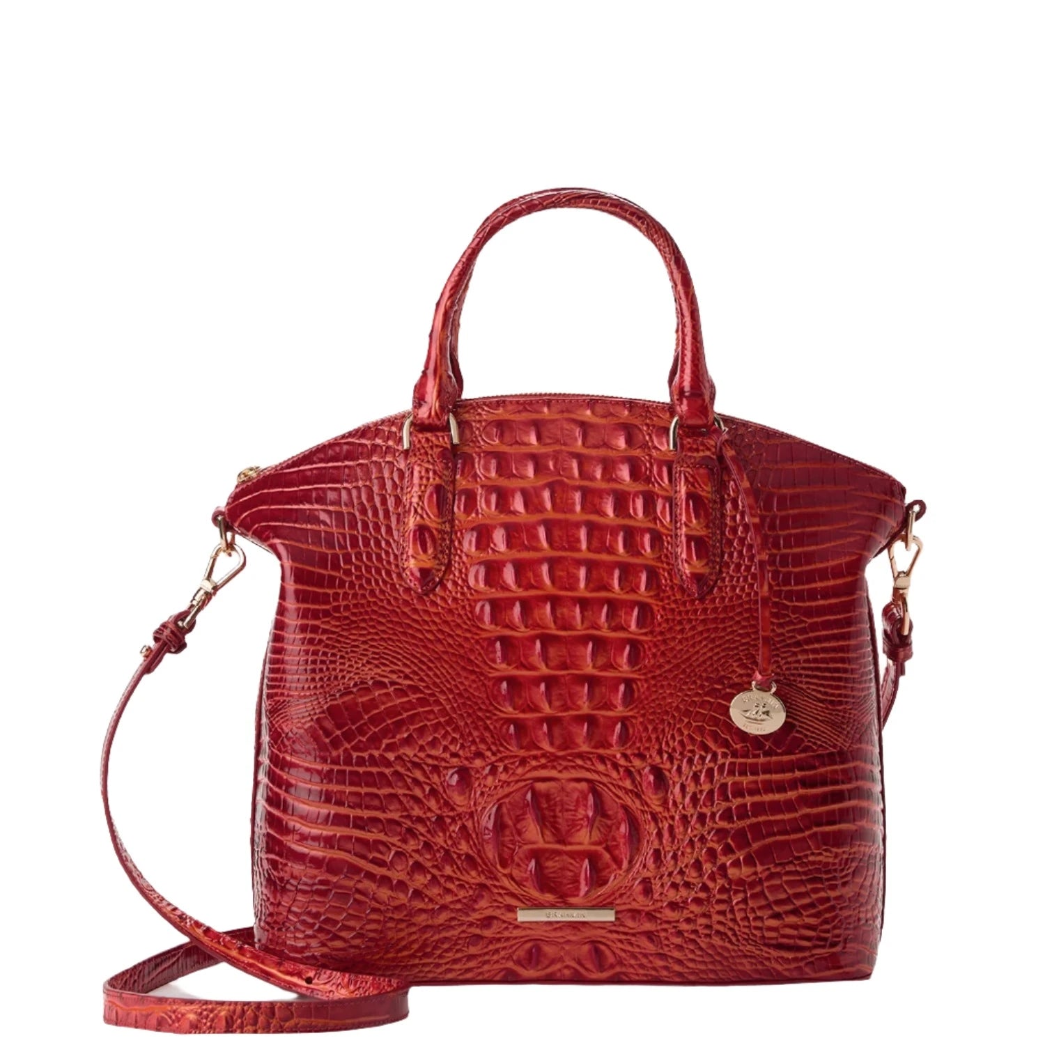 BRAHMIN Large Duxbury Satchel Handbag