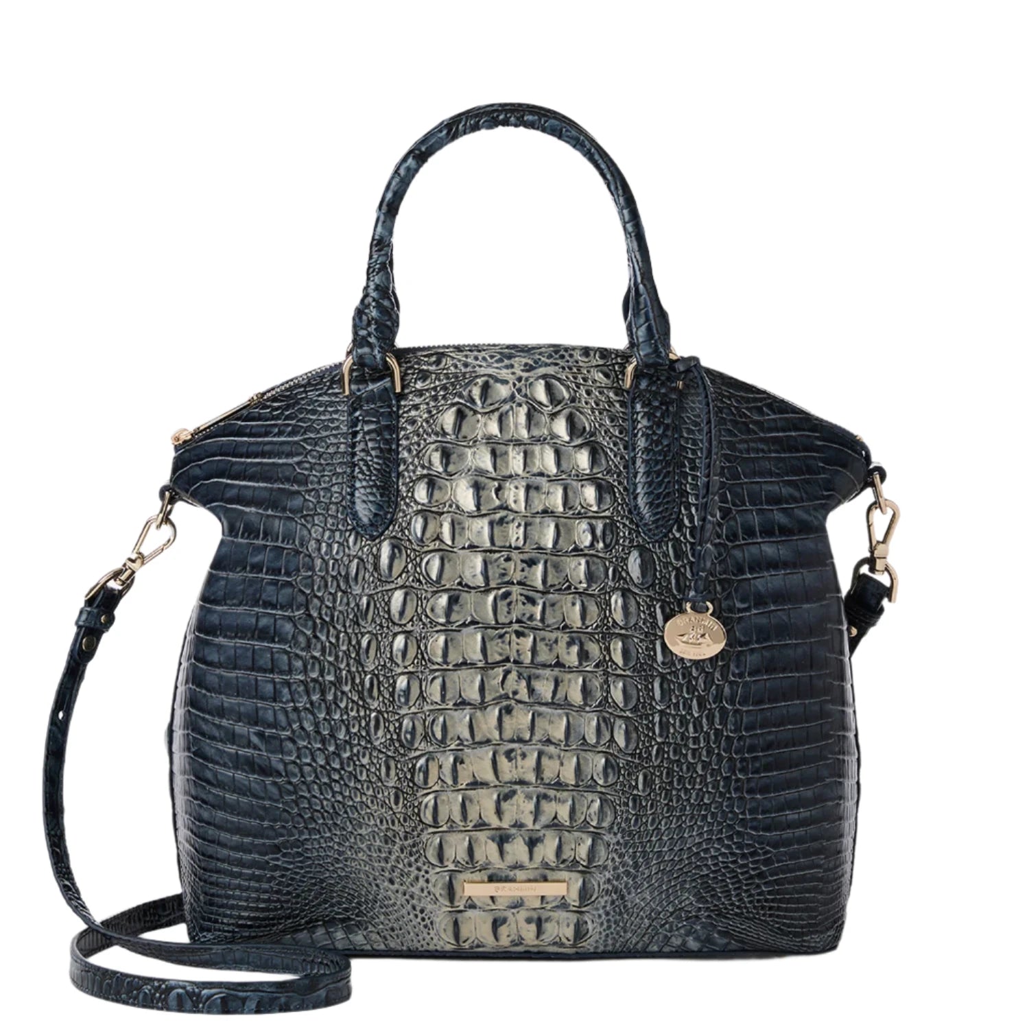 BRAHMIN Large Duxbury Satchel Handbag