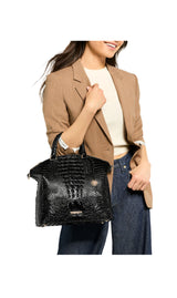BRAHMIN Large Duxbury Satchel Handbag
