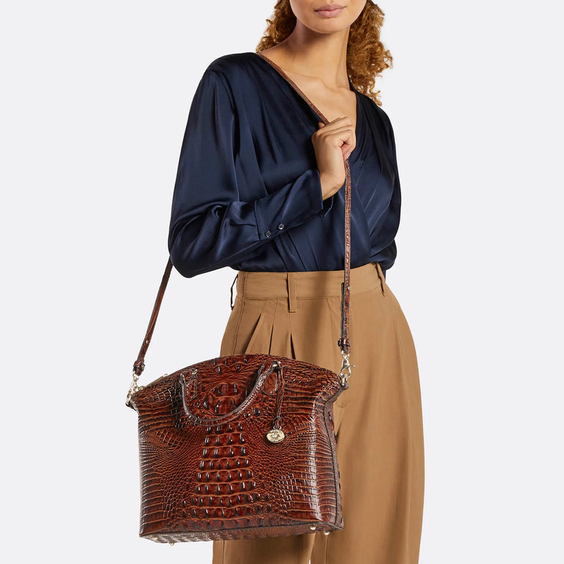 BRAHMIN Large Duxbury Satchel Handbag