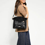 BRAHMIN Large Duxbury Satchel Handbag