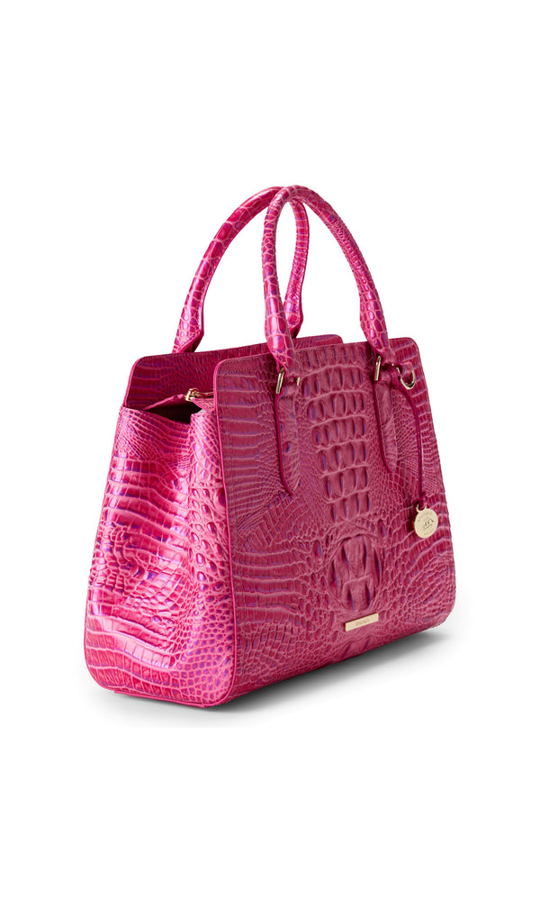 BRAHMIN Small Finley Satchel Handbag