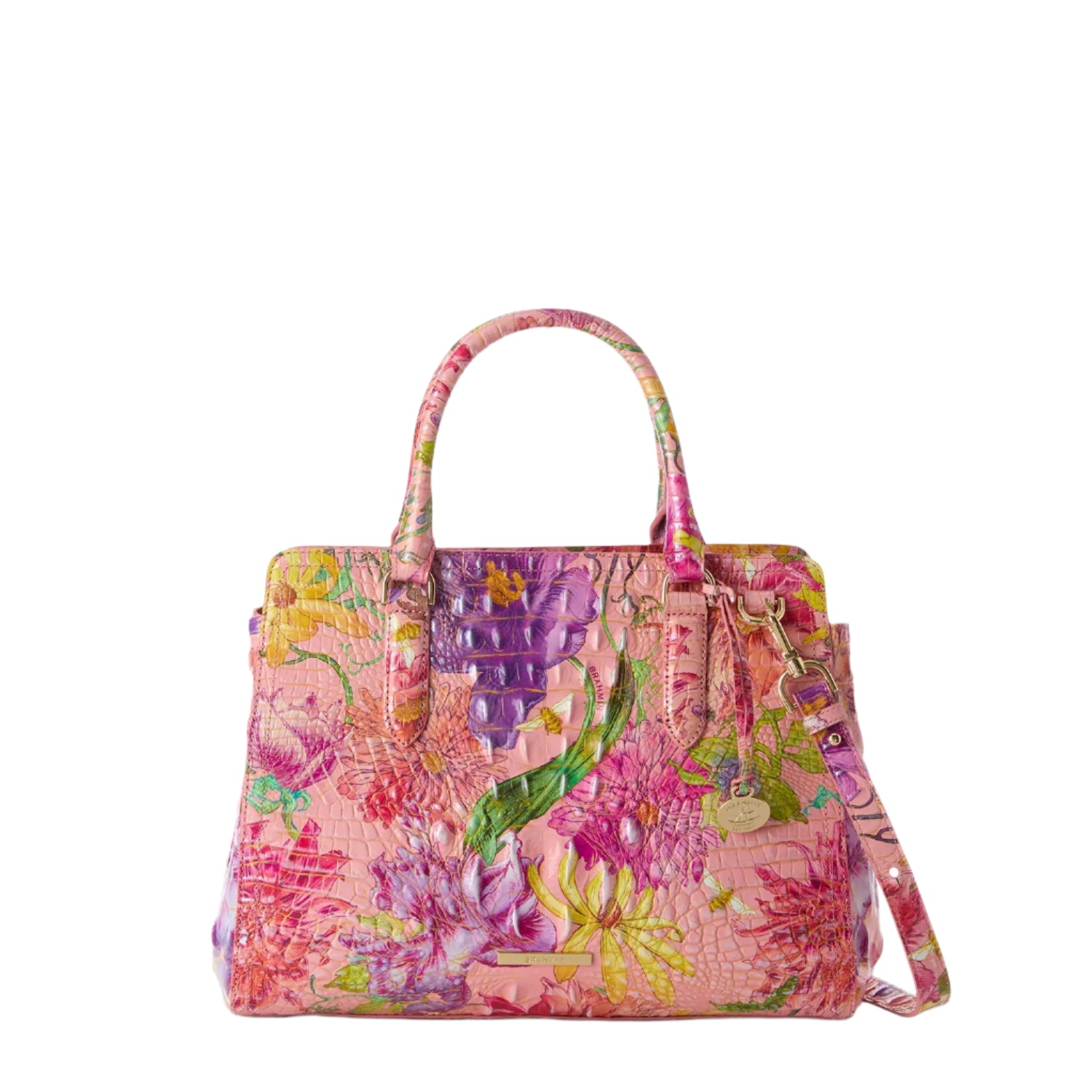 BRAHMIN Small Finley Satchel Handbag