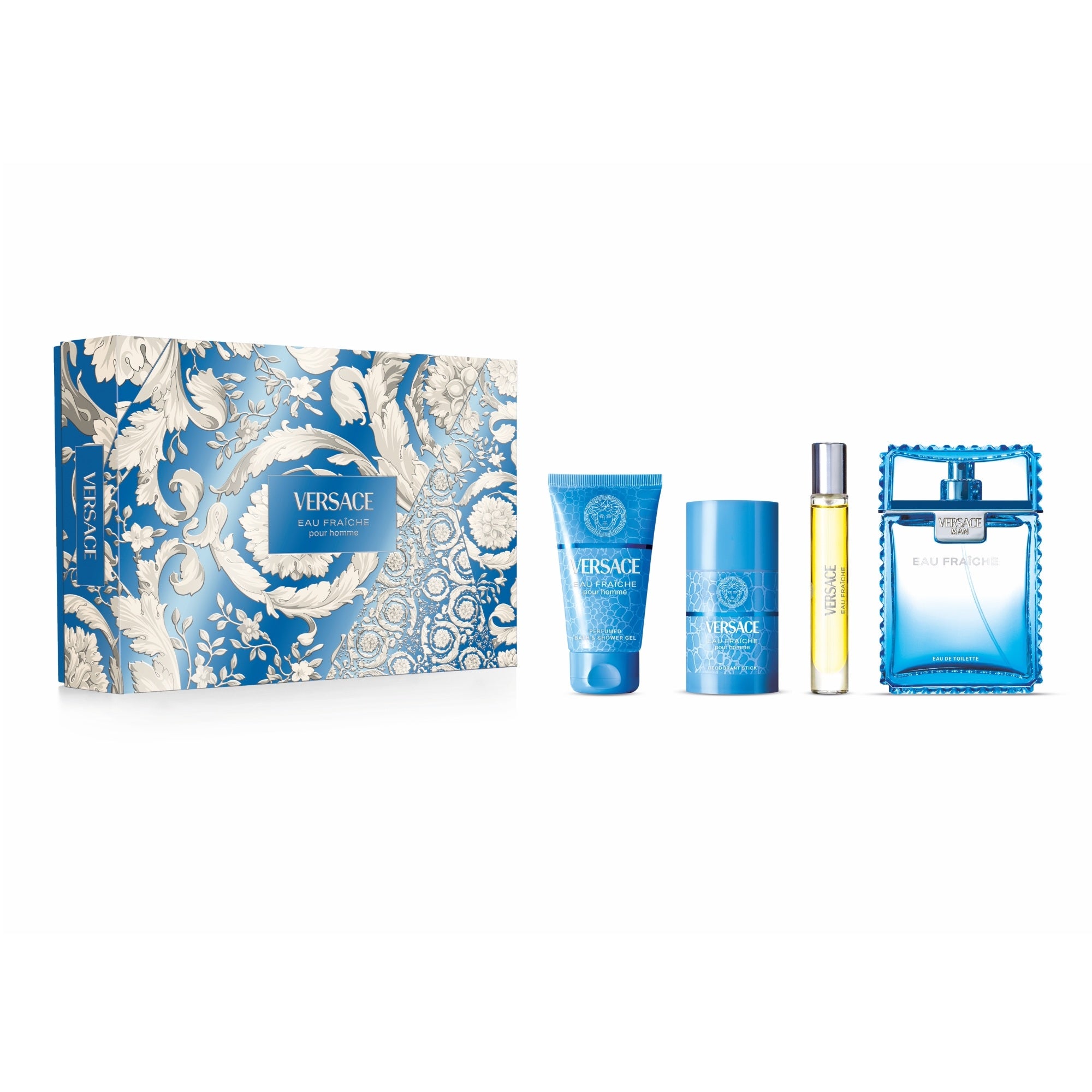 Versace Man Eau Fraiche Eau de Toilette 4-Piece Gift Set