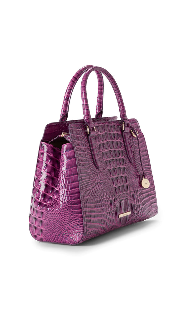 BRAHMIN Small Finley Satchel Handbag