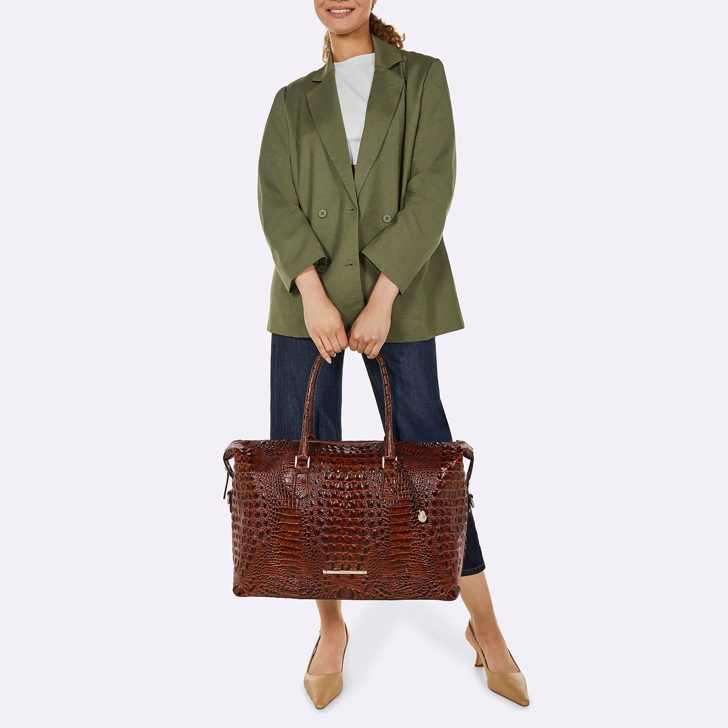 BRAHMIN Duxbury Weekender Travel Handbag