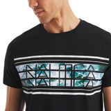 Nautica Mens Ocean Waves Short Sleeve T-Shirt