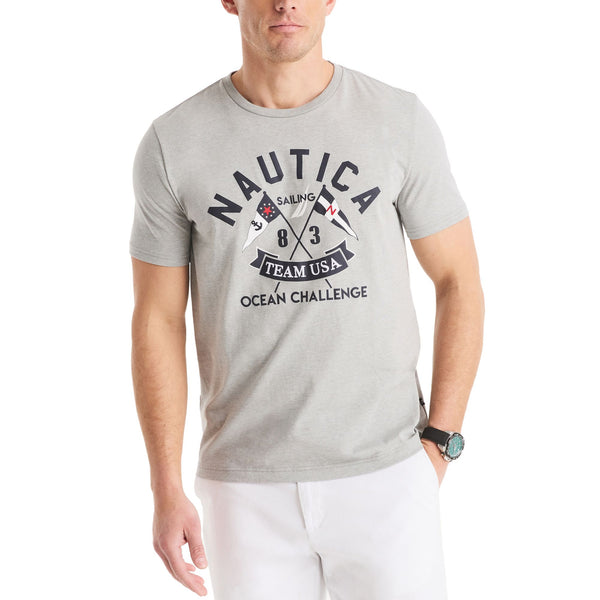 Nautica Mens Ocean Challenge Short Sleeve T-Shirt