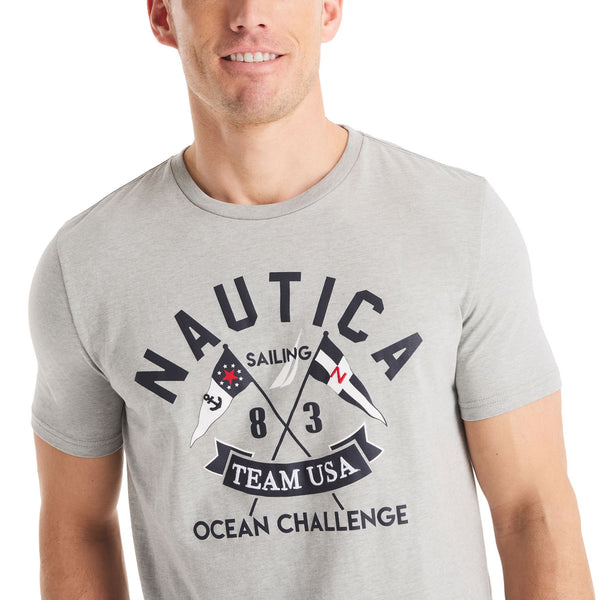 Nautica Mens Ocean Challenge Short Sleeve T-Shirt