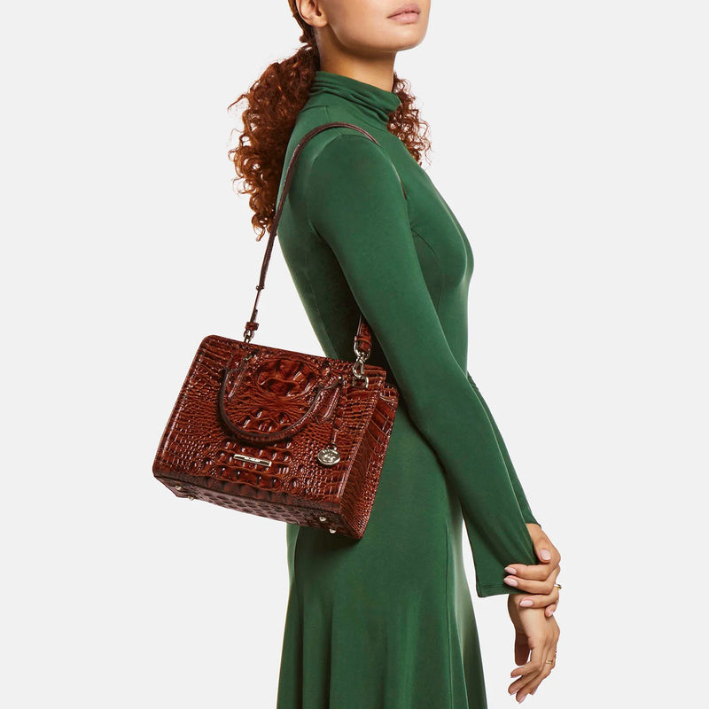 BRAHMIN Cami Satchel Handbag