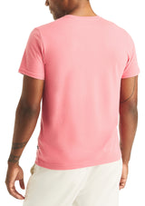 Nautica Mens Sustainably Crafted Neon Sailing Short Sleeve T-Shirt