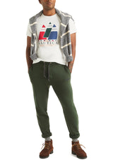 Nautica Mens Sustainable Vintage Sailing Graphic Short Sleeve T-Shirt