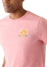 Nautica Mens Sustainably Crafted Land and Sea Graphic Short Sleeve T-Shirt