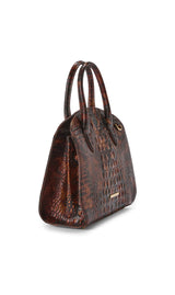 BRAHMIN Rosetta Satchel Handbag