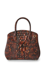 BRAHMIN Rosetta Satchel Handbag