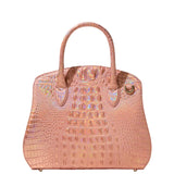 BRAHMIN Rosetta Satchel Handbag