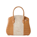 BRAHMIN Rosetta Satchel Handbag