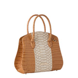 BRAHMIN Rosetta Satchel Handbag