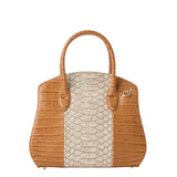 BRAHMIN Rosetta Satchel Handbag