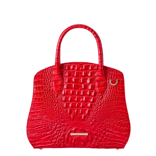 BRAHMIN Rosetta Satchel Handbag