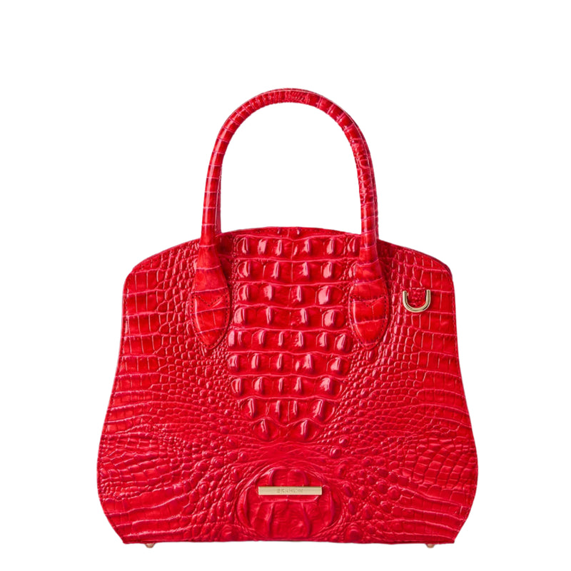 BRAHMIN Rosetta Satchel Handbag