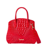 BRAHMIN Rosetta Satchel Handbag