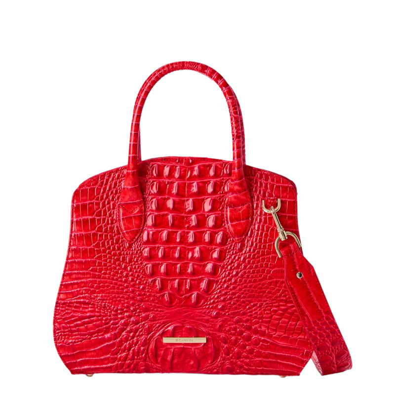 BRAHMIN Rosetta Satchel Handbag