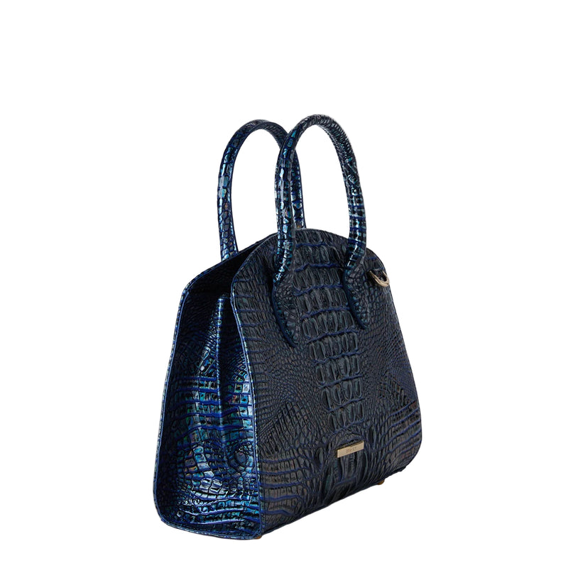 BRAHMIN Rosetta Satchel Handbag