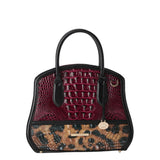 BRAHMIN Rosetta Satchel Handbag