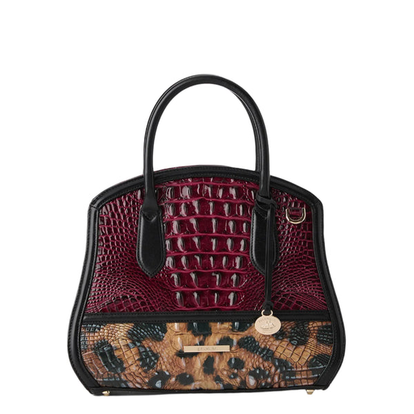 BRAHMIN Rosetta Satchel Handbag